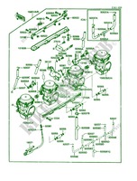 Carburetor for Kawasaki Voyager XII 1988