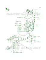 Battery Case for Kawasaki Bayou 300 1988