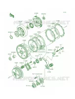 Clutch for Kawasaki Bayou 300 1988