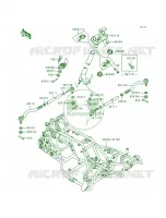 Frame for Kawasaki Bayou 300 1988