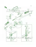 Handlebar for Kawasaki Bayou 300 1988