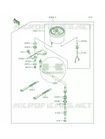 Optional PartsMeter for Kawasaki Bayou 300 1988