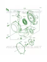 Recoil Starter for Kawasaki Bayou 300 1988