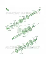 Transmission for Kawasaki Bayou 300 1988