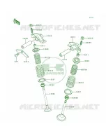 Valve for Kawasaki Bayou 300 1988