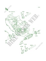 Gear Change DrumShift Forks for Kawasaki KFX450R 2013