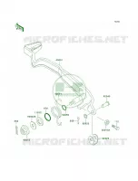 Brake Pedal for Kawasaki Mojave 250 1996