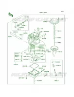 Carburetor for Kawasaki Mojave 250 1996