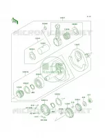 Crankshaft for Kawasaki Mojave 250 1996
