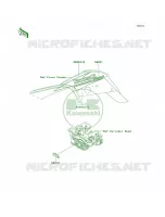 DecalsKSF250 A13 for Kawasaki Mojave 250 1996