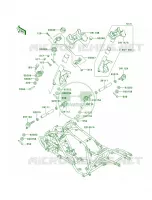 Frame for Kawasaki Mojave 250 1996