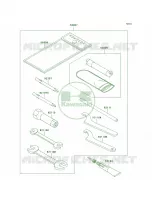 Owner's Tools for Kawasaki Mojave 250 1996