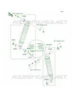 Shock Absorbers for Kawasaki Mojave 250 1996