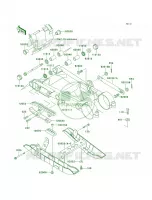 Swingarm for Kawasaki Mojave 250 1996