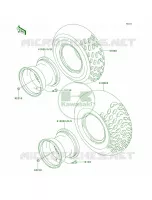 WheelsTires for Kawasaki Mojave 250 1996