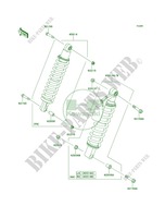 Shock Absorbers for Kawasaki Teryx4 750 4x4 2012