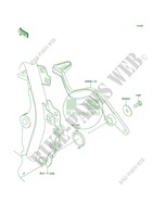 Brake Pedal for Kawasaki KLR650 2012