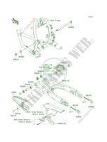 Swingarm for Kawasaki KLR650 2012