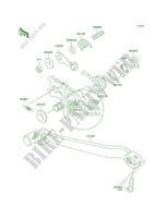 Gear Change Mechanism for Kawasaki KLX250S 2009