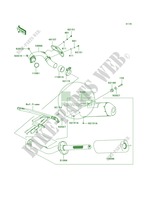 Mufflers for Kawasaki KX250F 2012
