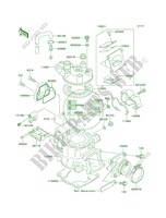 Cylinder HeadCylinder for Kawasaki KX100 2012