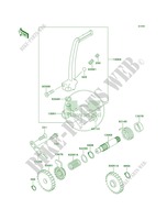 Kickstarter Mechanism for Kawasaki KX100 2011