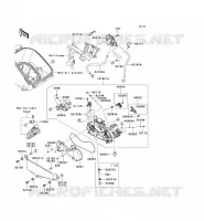CARBURETOR for Kawasaki KVF750 4X4I EPS 2012