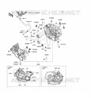 CRANKCASE(S) for Kawasaki KVF750 4X4I EPS 2012