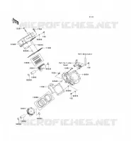 CYLINDER   PISTON  for Kawasaki KVF750 4X4I EPS 2012