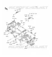 ENGINE MOUNT for Kawasaki KVF750 4X4I EPS 2012