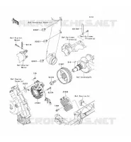 GENERATOR for Kawasaki KVF750 4X4I EPS 2012