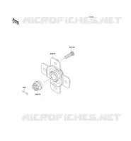 REAR HUB for Kawasaki KVF750 4X4I EPS 2012