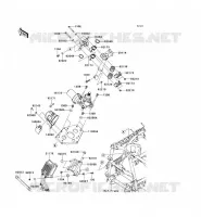 STEERING COLUMN for Kawasaki KVF750 4X4I EPS 2012