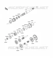 TRANSMISSION for Kawasaki KVF750 4X4I EPS 2012