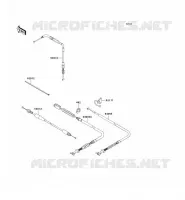 CABLES for Kawasaki KVF750 4X4I EPS 2013
