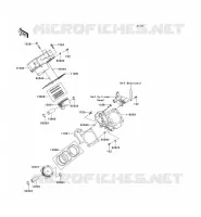 CYLINDER   PISTON  for Kawasaki KVF750 4X4I EPS 2013