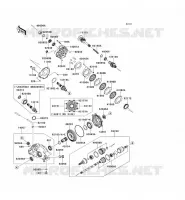 DRIVE SHAFT(ARRI&Egrave;RE) for Kawasaki KVF750 4X4I EPS 2013