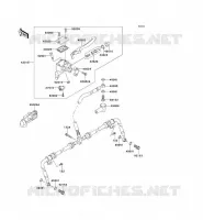 FRONT MASTER CYLINDER for Kawasaki KVF750 4X4I EPS 2013