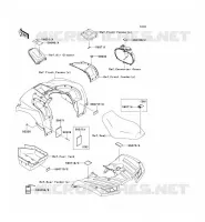 LABELS for Kawasaki KVF750 4X4I EPS 2013