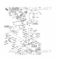 REAR SUSPENSION for Kawasaki KVF750 4X4I EPS 2013