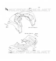 REFLECTOR(CN) for Kawasaki KVF750 4X4I EPS 2013