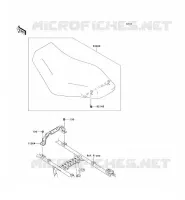 SEAT for Kawasaki KVF750 4X4I EPS 2013