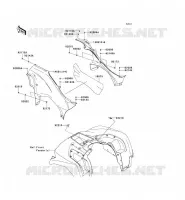 SIDE COWLING for Kawasaki KVF750 4X4I EPS 2013