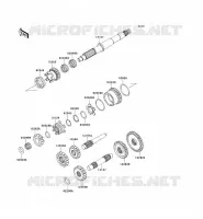 TRANSMISSION for Kawasaki KVF750 4X4I EPS 2013