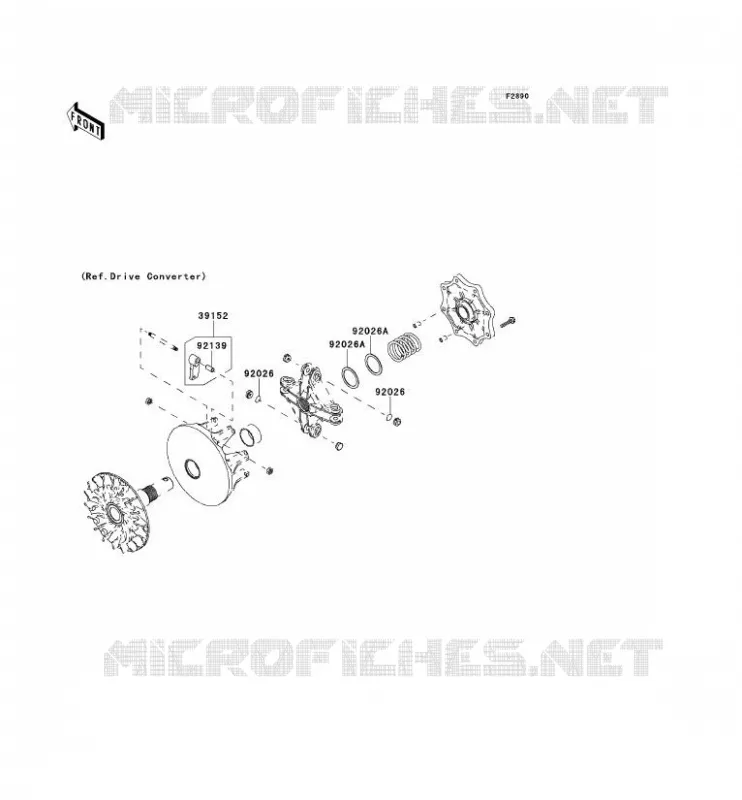 OPTION PARTS Kawasaki QUAD 750 2014 BRUTE FORCE 750 4X4I EPS  KVF750GEF