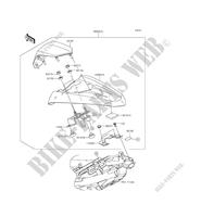 ACCESSORY (COUVRE SELLE) for Kawasaki Z250SL ABS 2015
