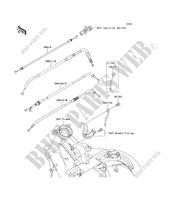 CABLES for Kawasaki ER-6N ABS 2006