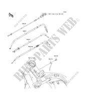CABLES for Kawasaki ER-6N ABS 2009