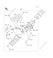 ACCESSORY (SUPPORT TOP CASE) for Kawasaki ER-6N 2012