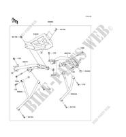 ACCESSORY (SUPPORT TOP CASE) for Kawasaki ER-6N 2013